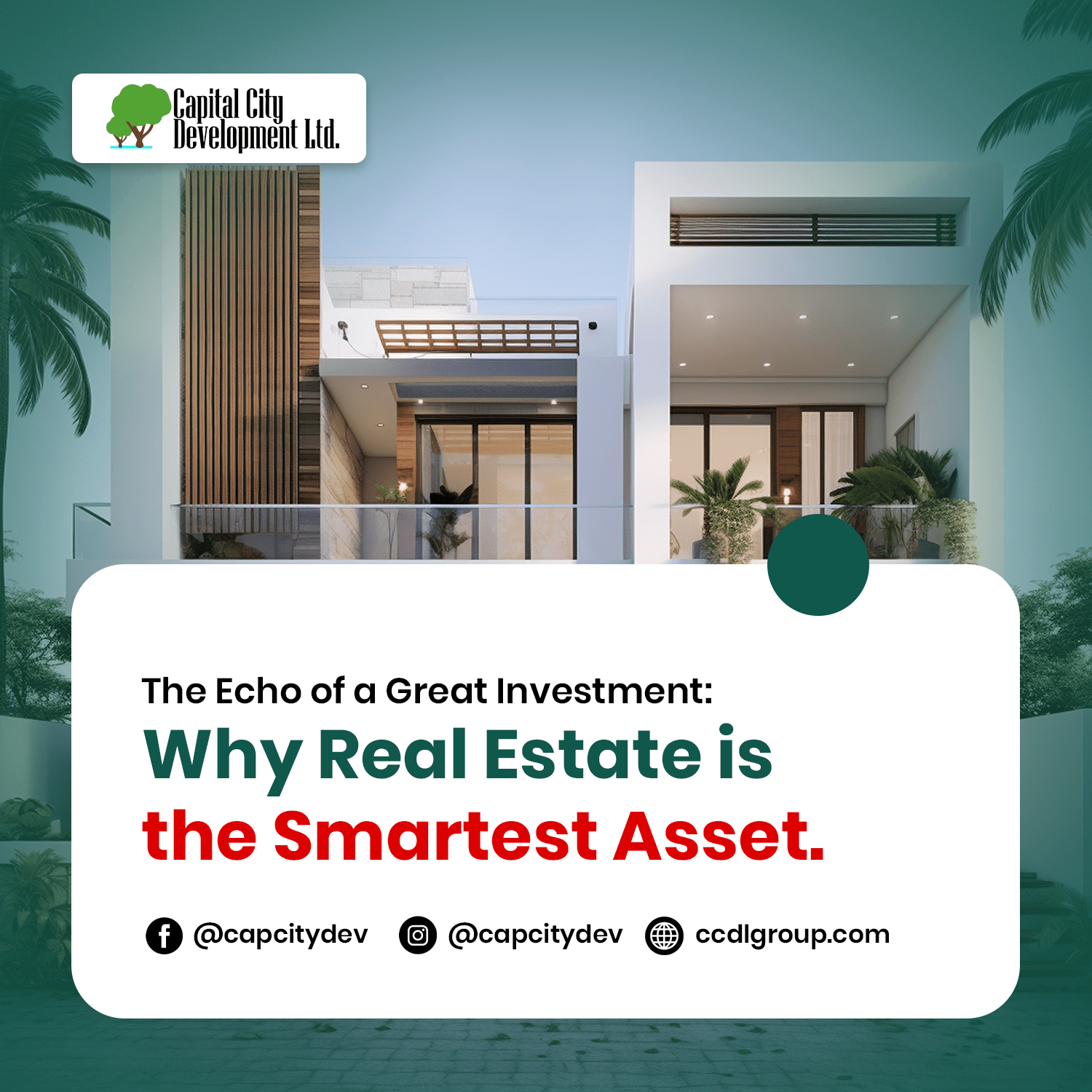 The Echo of a Great Investment: Why Real Estate is the Smartest Asset