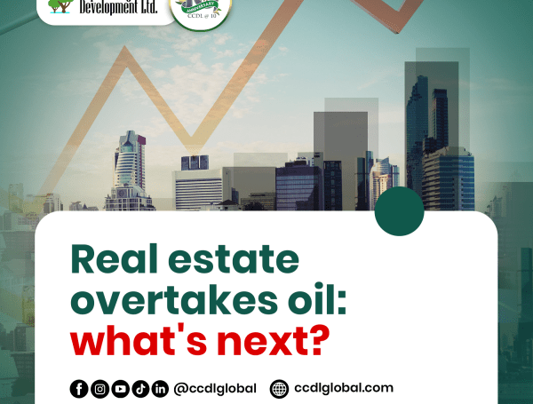 Real estate overtakes oil: What’s next?